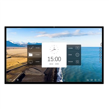 Where are large size capacitive touch screens used?