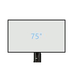 75 Inch Large Size Metal Mesh PCAP Touch Toil for IFPD