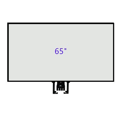 65" EMR And PCAP 2-IN-1 Interactive Touch Screen/ Touch Foil